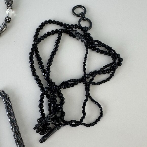 Vintage Premier Designs PD Fashion Jewelry Lot 6 Bracelets & 1 Necklace - Picture 6 of 10